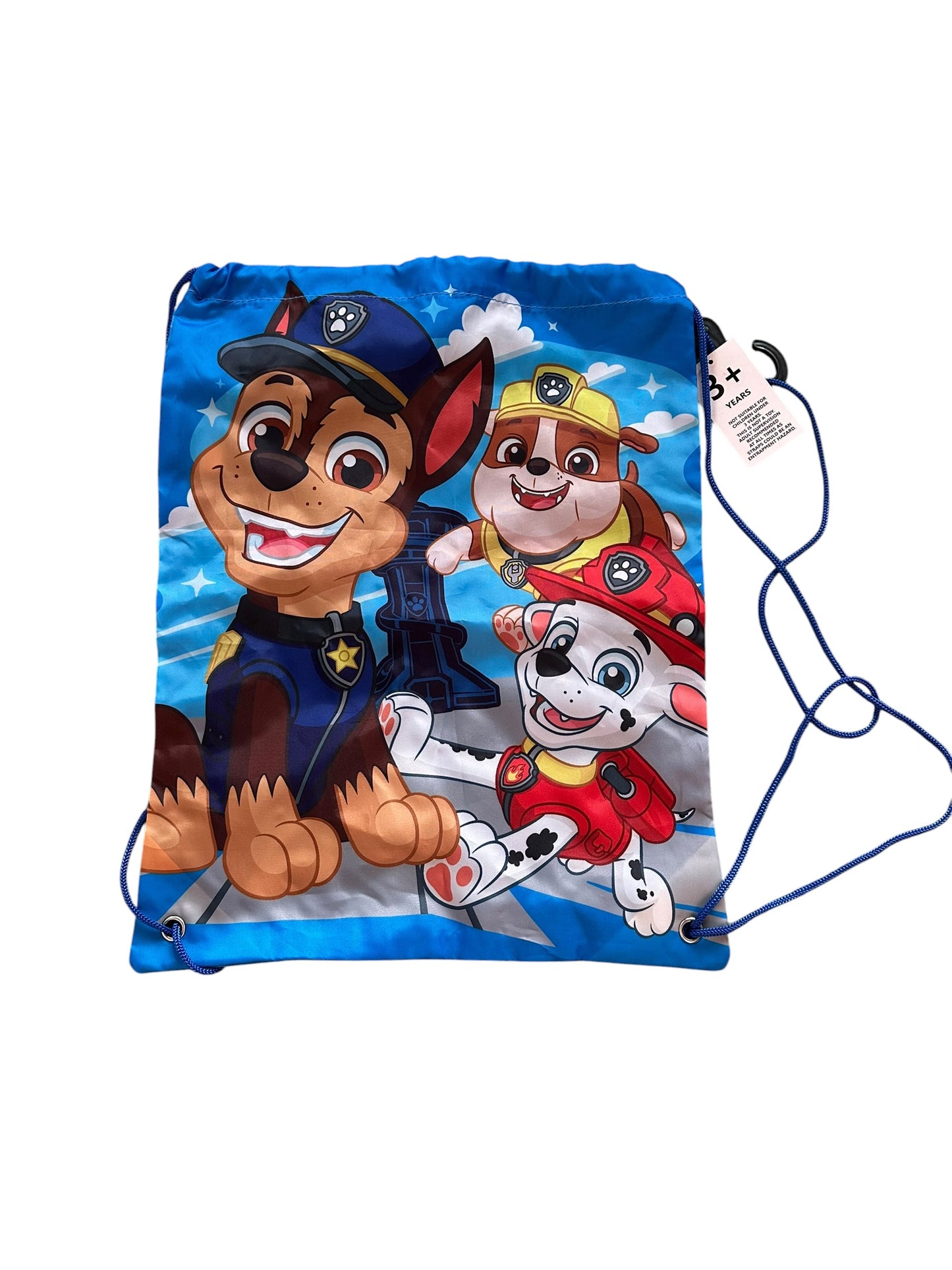 Paw Patrol Drawstring Bag - NEW