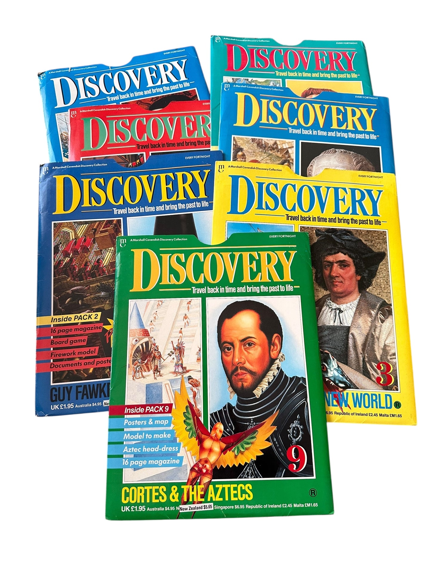 Vintage 1987/1988 Discovery History Magazines