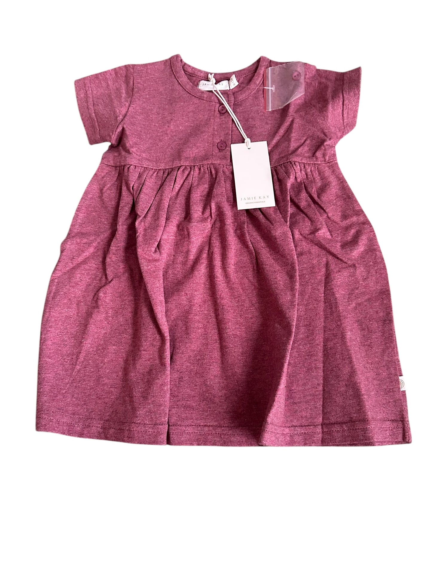 Jamie Kay Short Sleeved Dress - Size 6-12 Months NEW