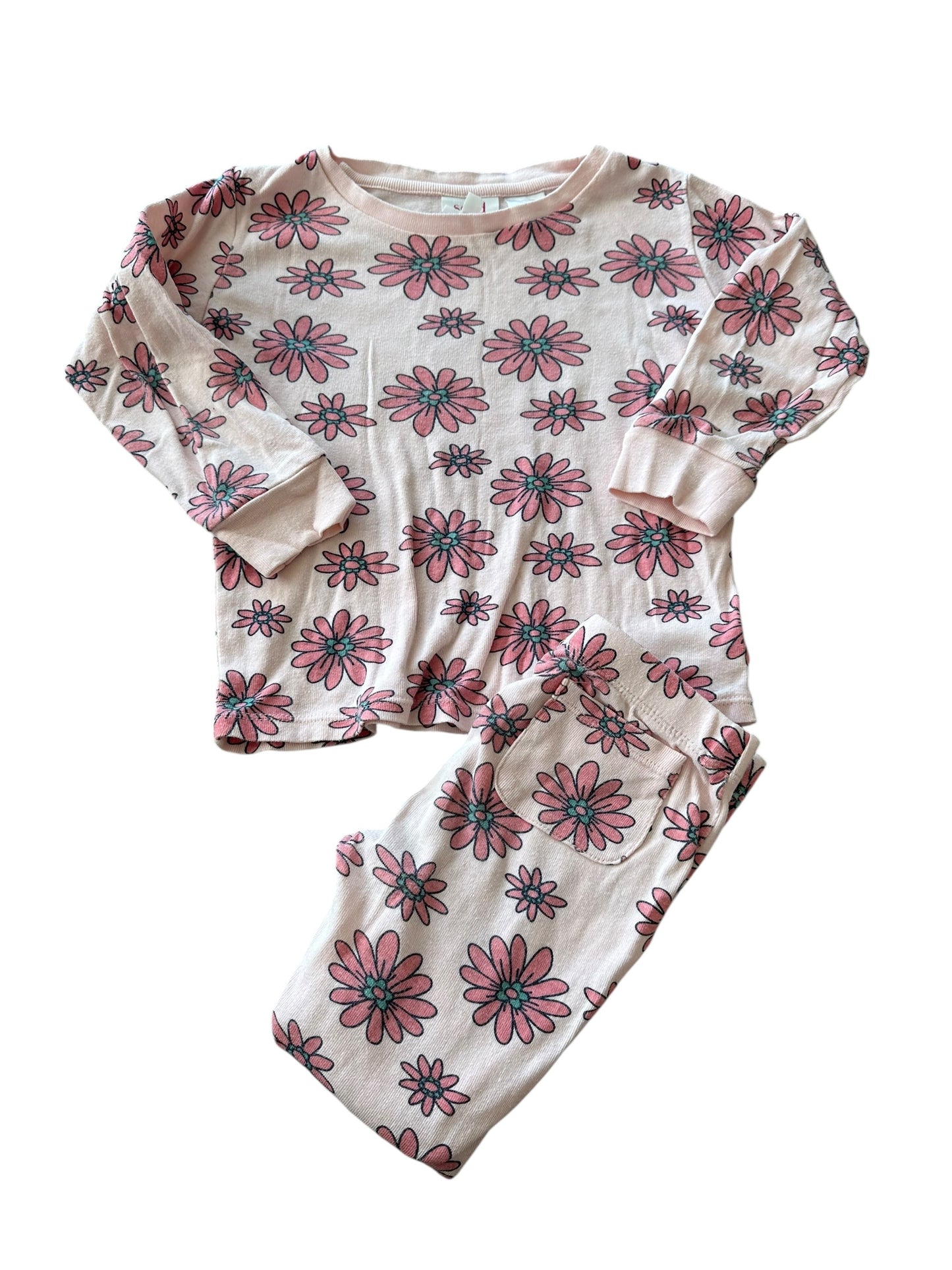 Seed Flower Pj Set - Size 3