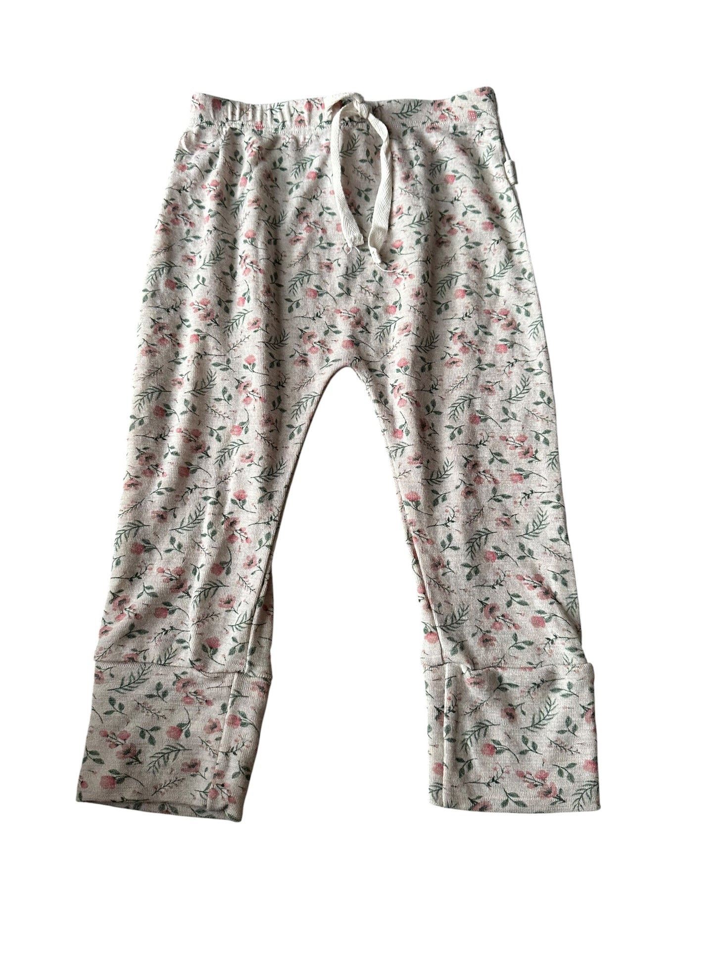 Baby Baby Floral Merino Leggings - Size 6-12 Months