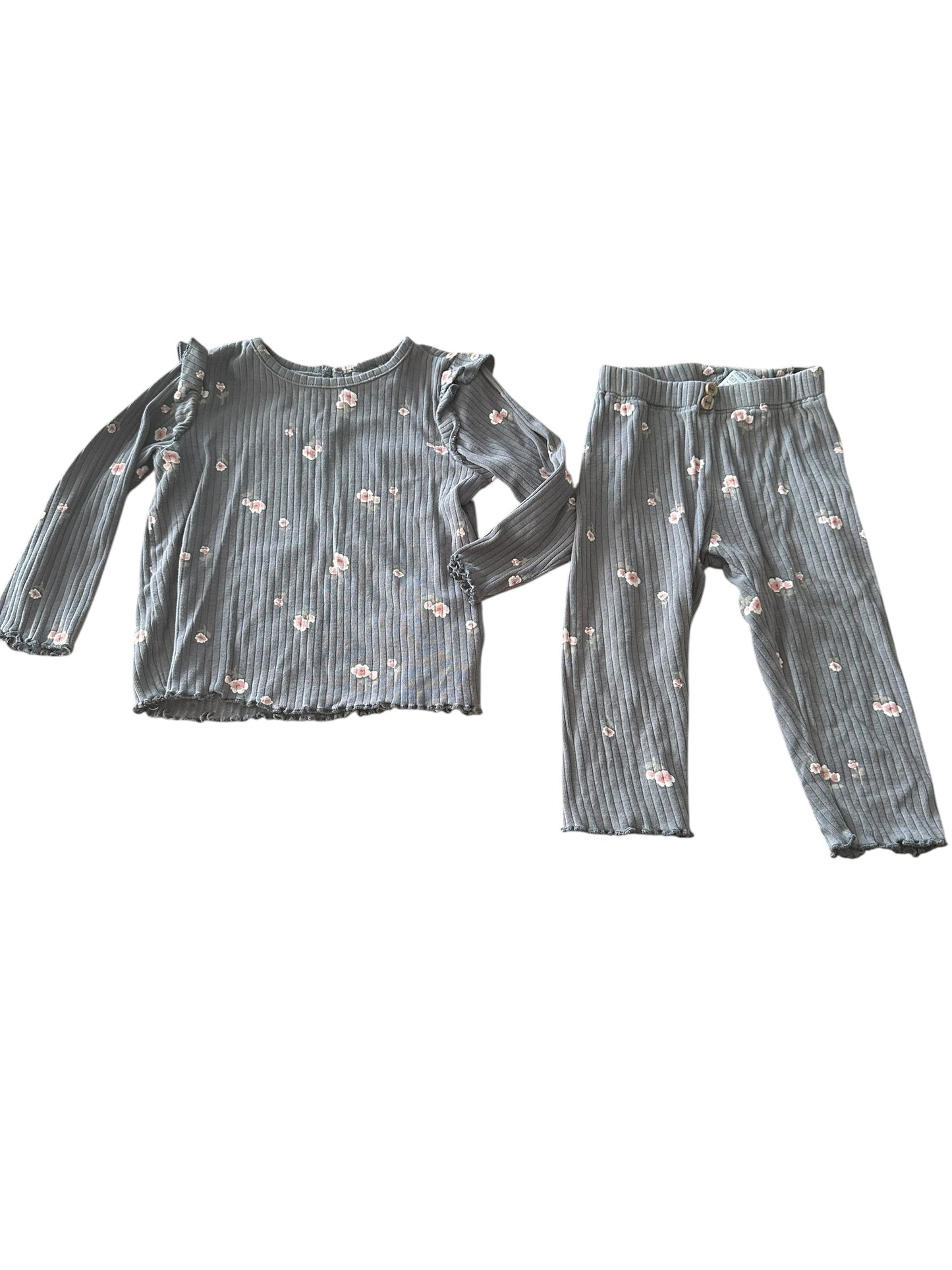 H&M Floral Set - Size 9-12 Months