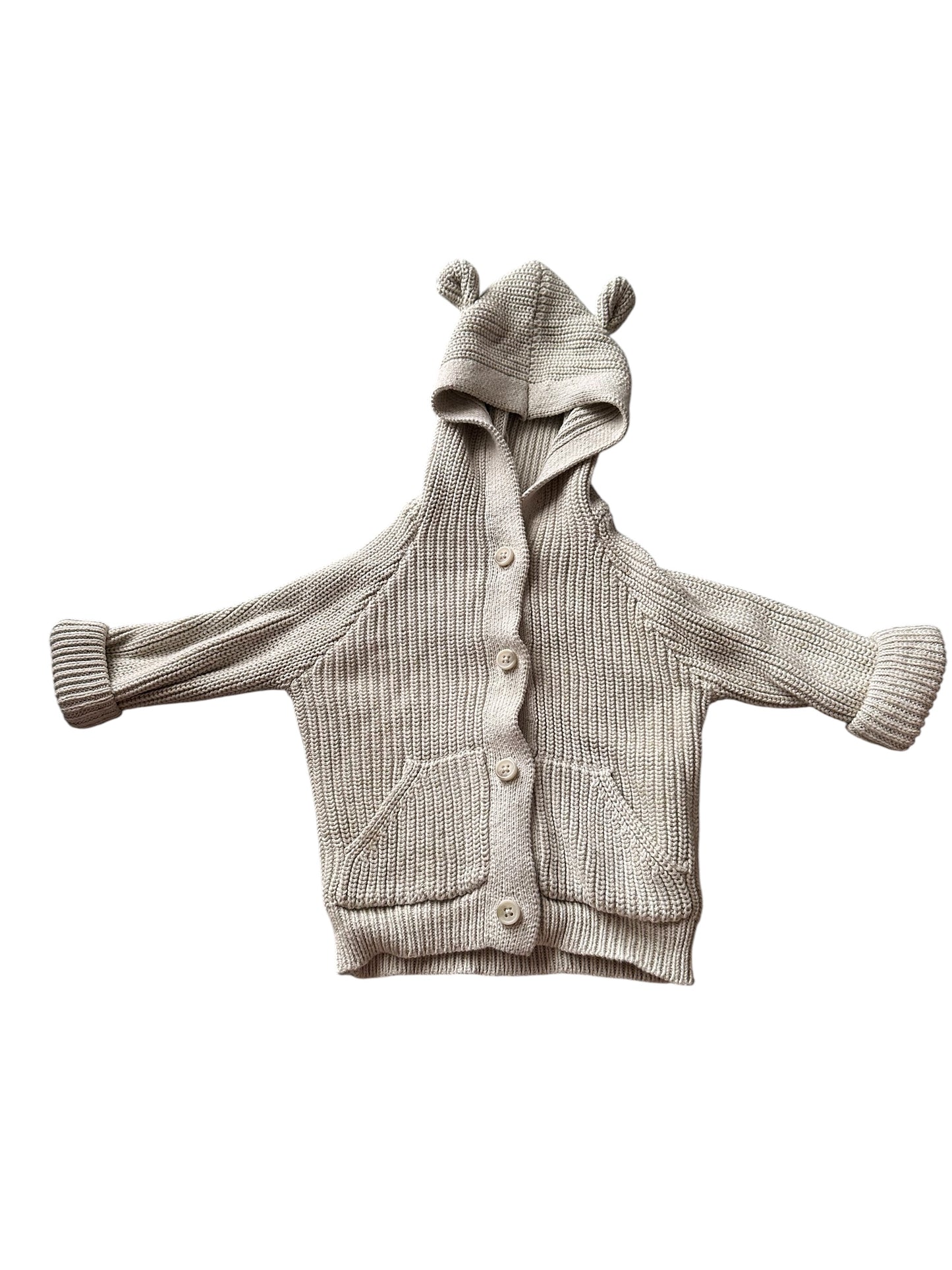 Jamie Kay Bear Knit - Size 6-12 Months