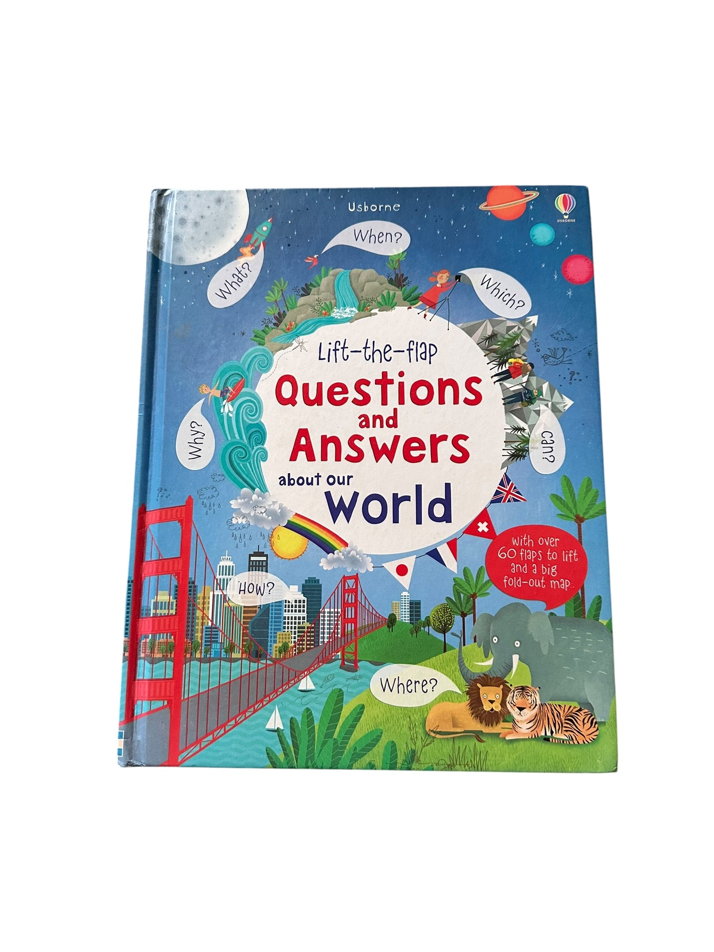 Usborne Lift the Flap Questions and Answers about the World
