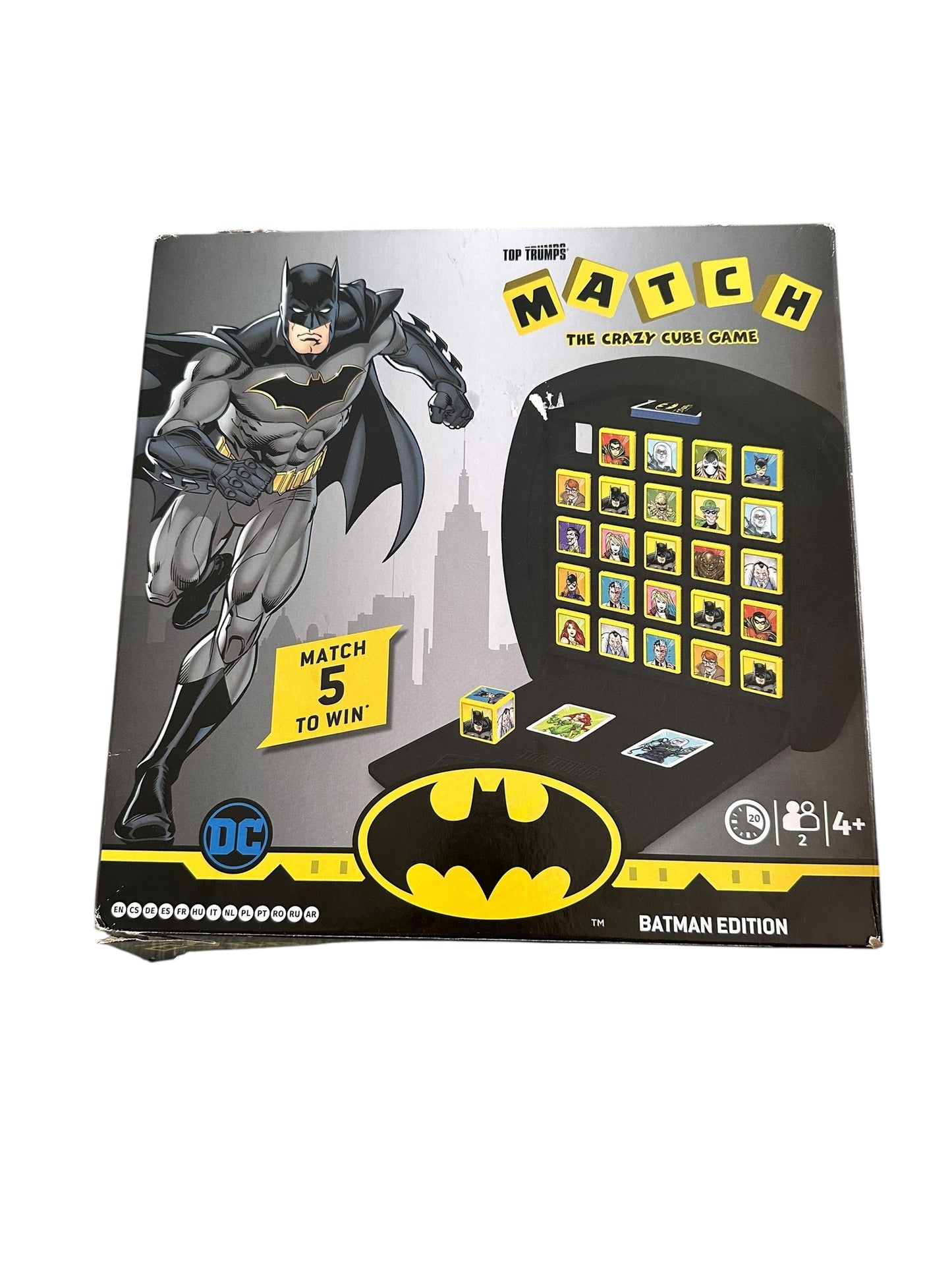 Top Trump Batman Match Game