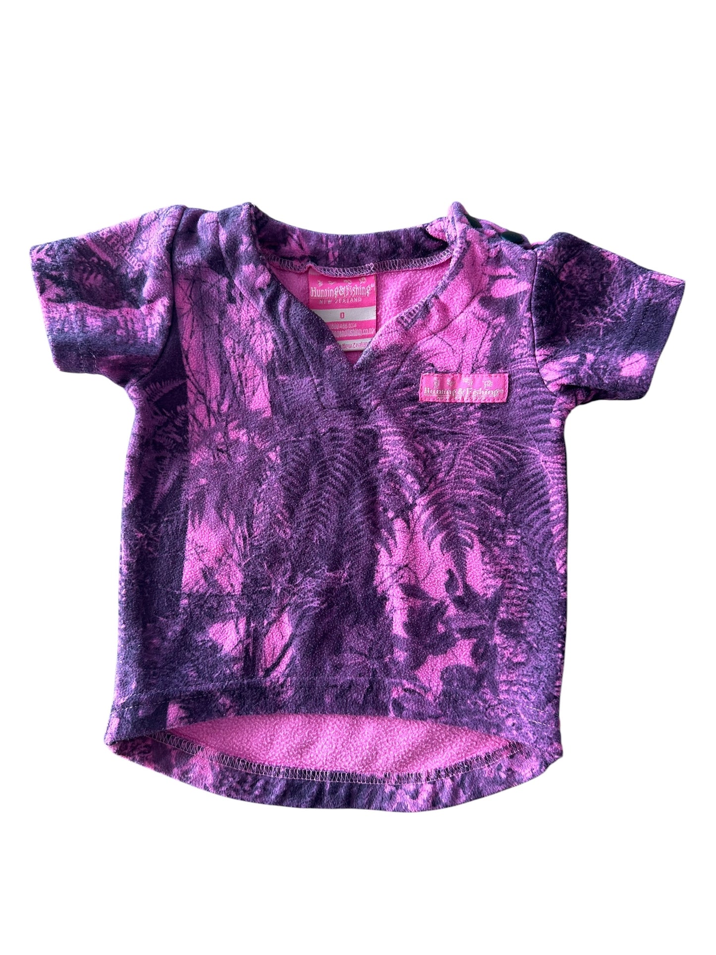 Hunting and Fishing Top - Size 6-12 Months