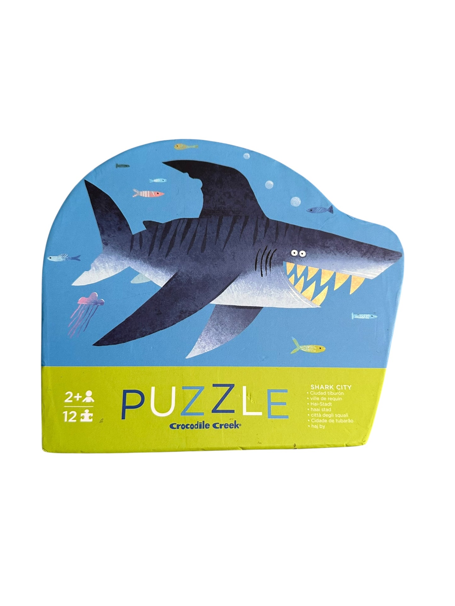 Crocodile Creek Shark Puzzle - 12 Pieces