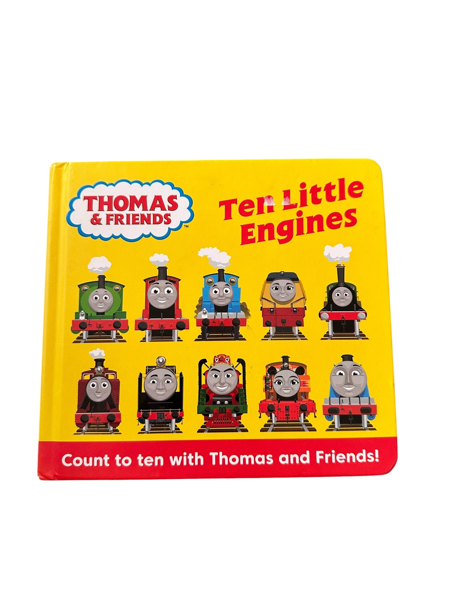 Ten Little Engines - Board Book