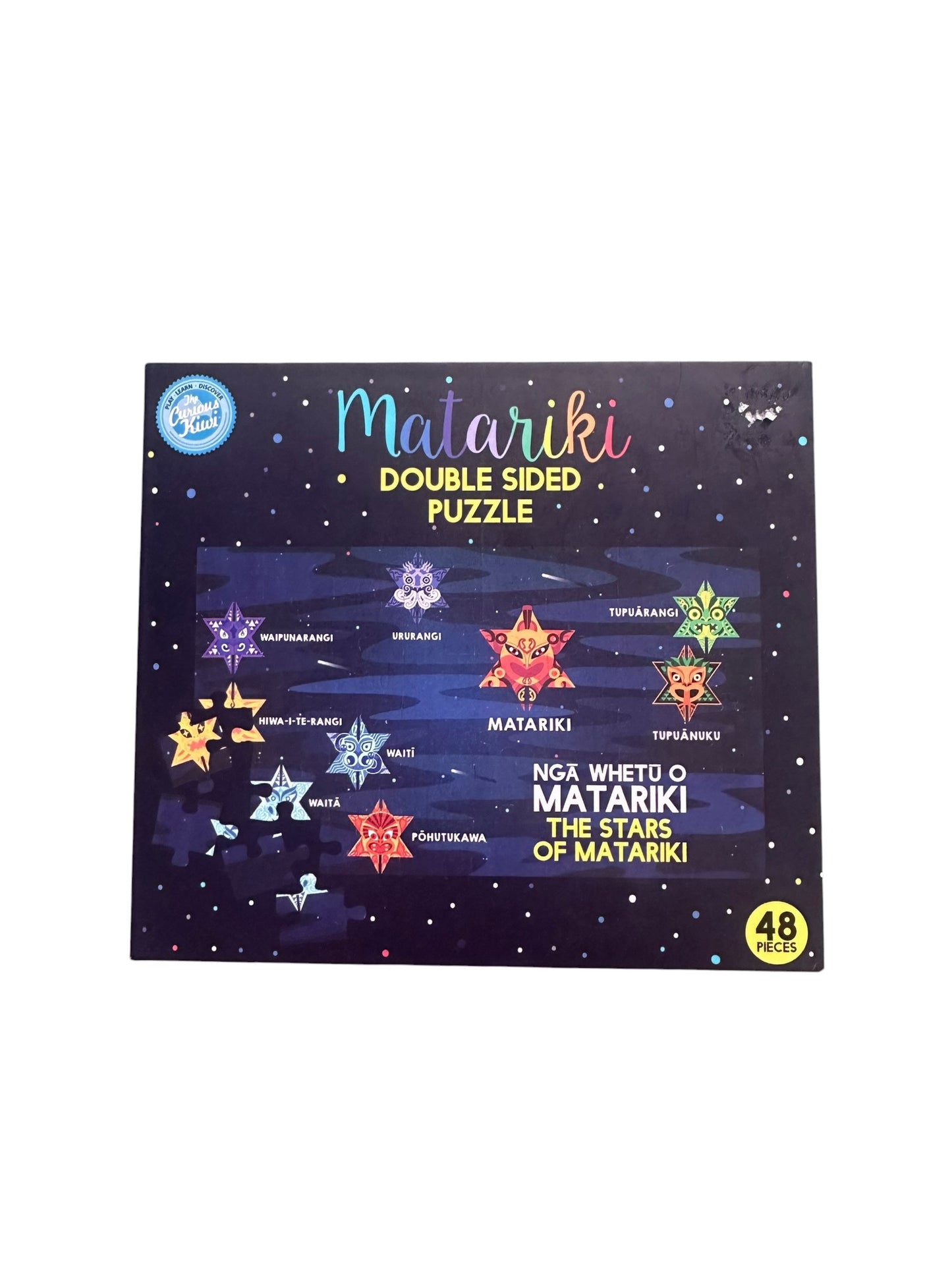 Matariki Double Sided Puzzle - SECONDS