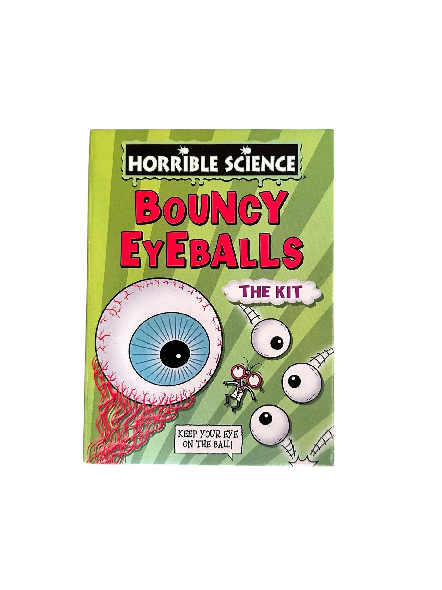 Horrible Science Bouncy Eyeballs Kit - NEW