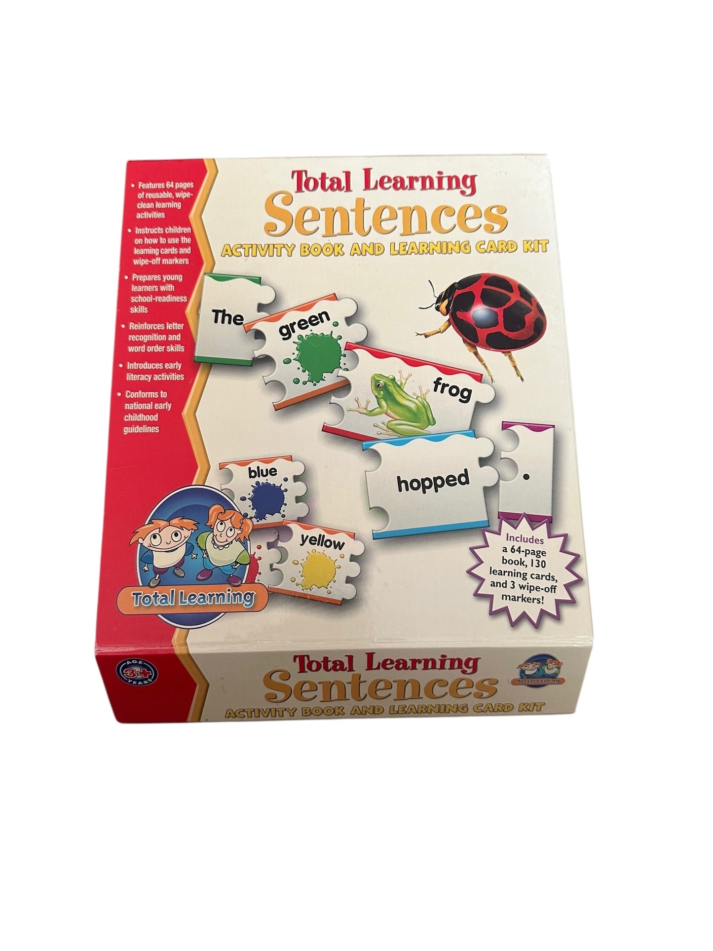 Total Learning Sentences - Learning Card and Activity Book