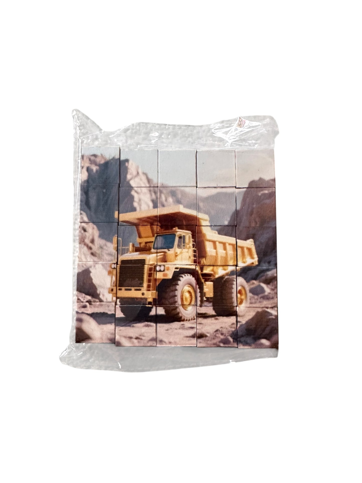 Dump Truck Mini Block Puzzle - NEW