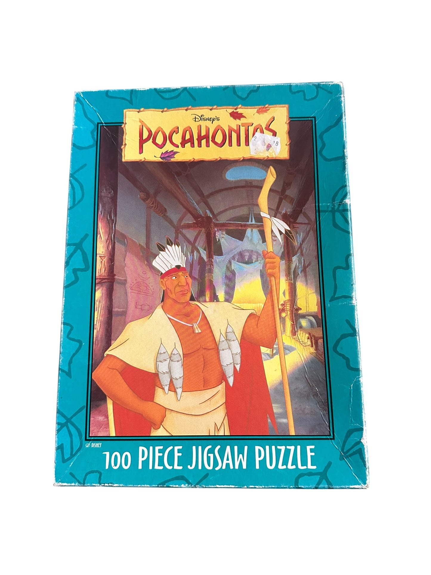 Vintage Disney Pocahontas Puzzle - 100 Piece