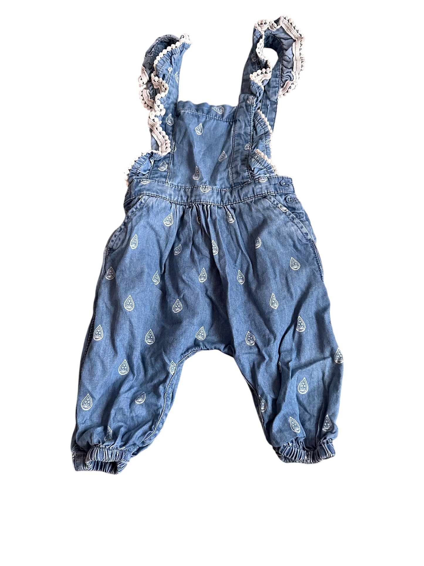 Country Road Overalls - Size 6-12 Months