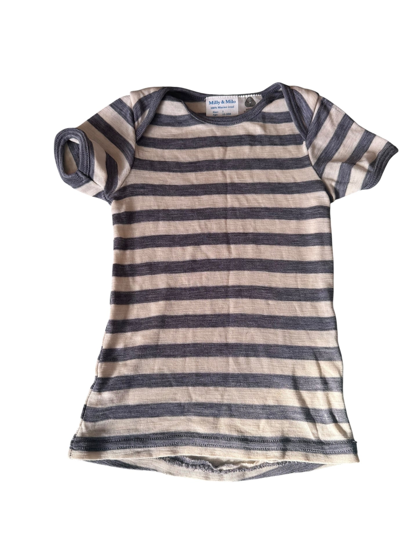 Milly and Milo Merino Tee - Size 1