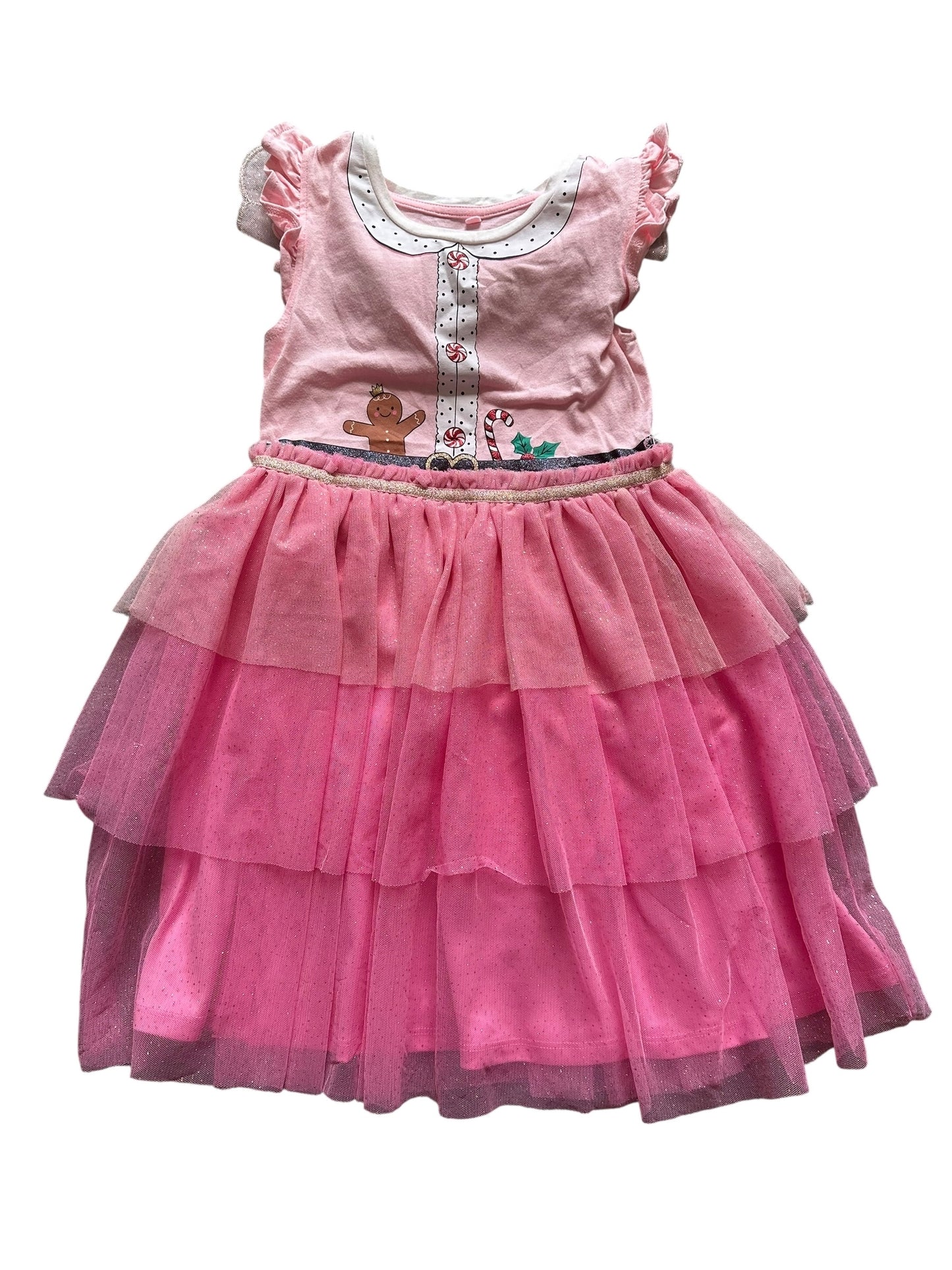 Anko Gingerbread Tulle Dress - Size 9