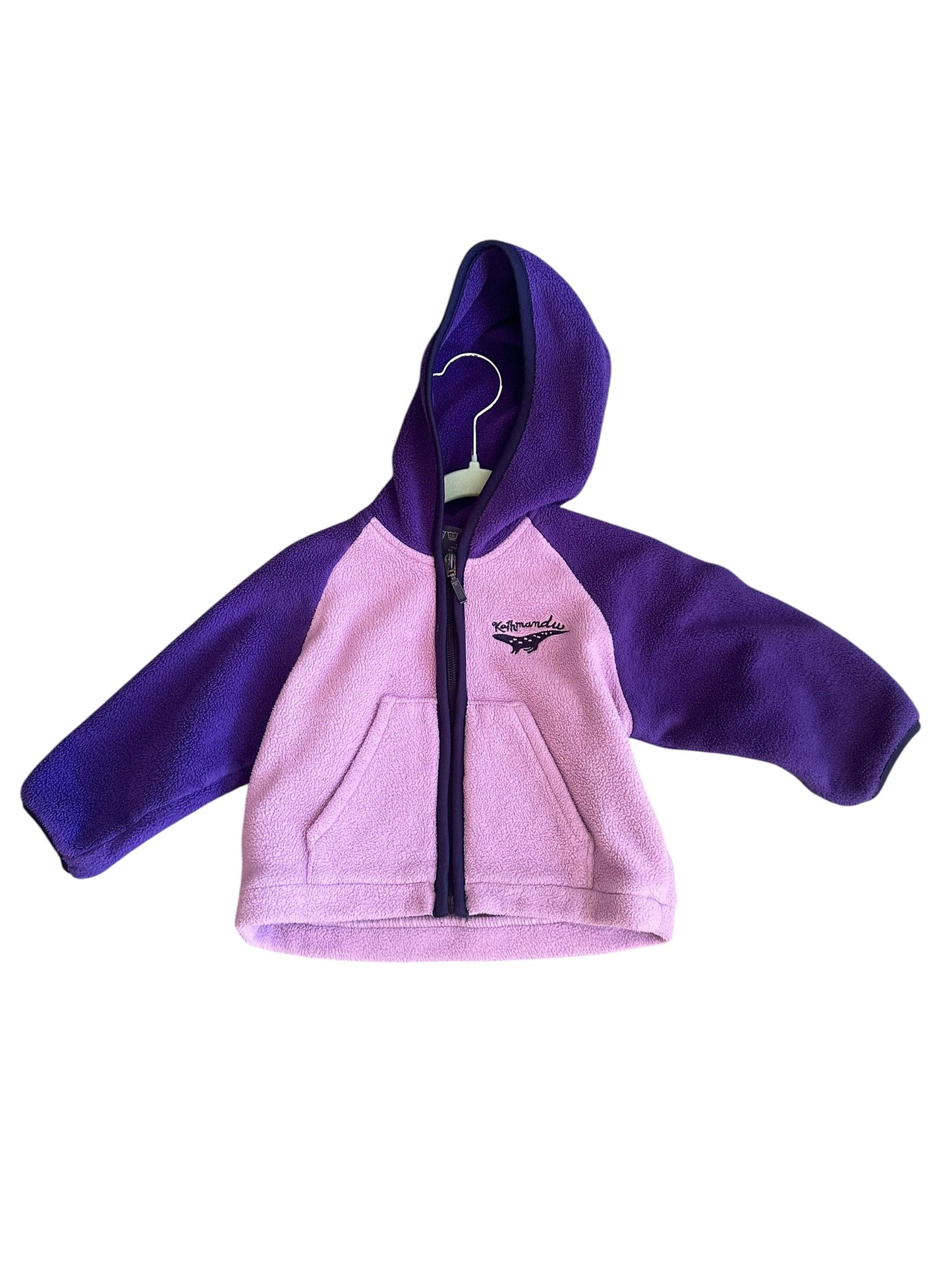 Vintage Kathmandu Purple Hoodie - Size 12 Months
