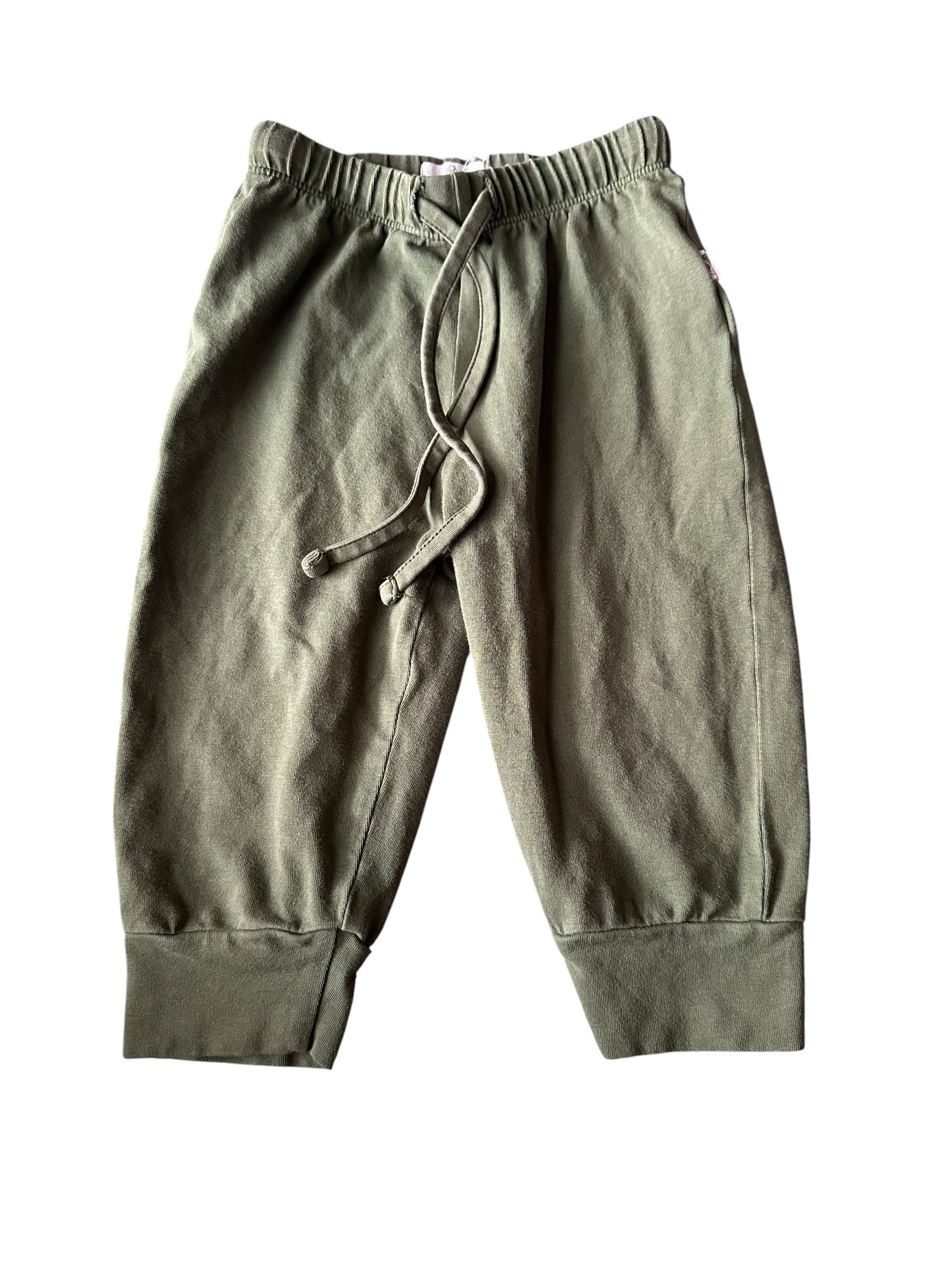 Burrow and Be Green Pants - Size 3-6 Months