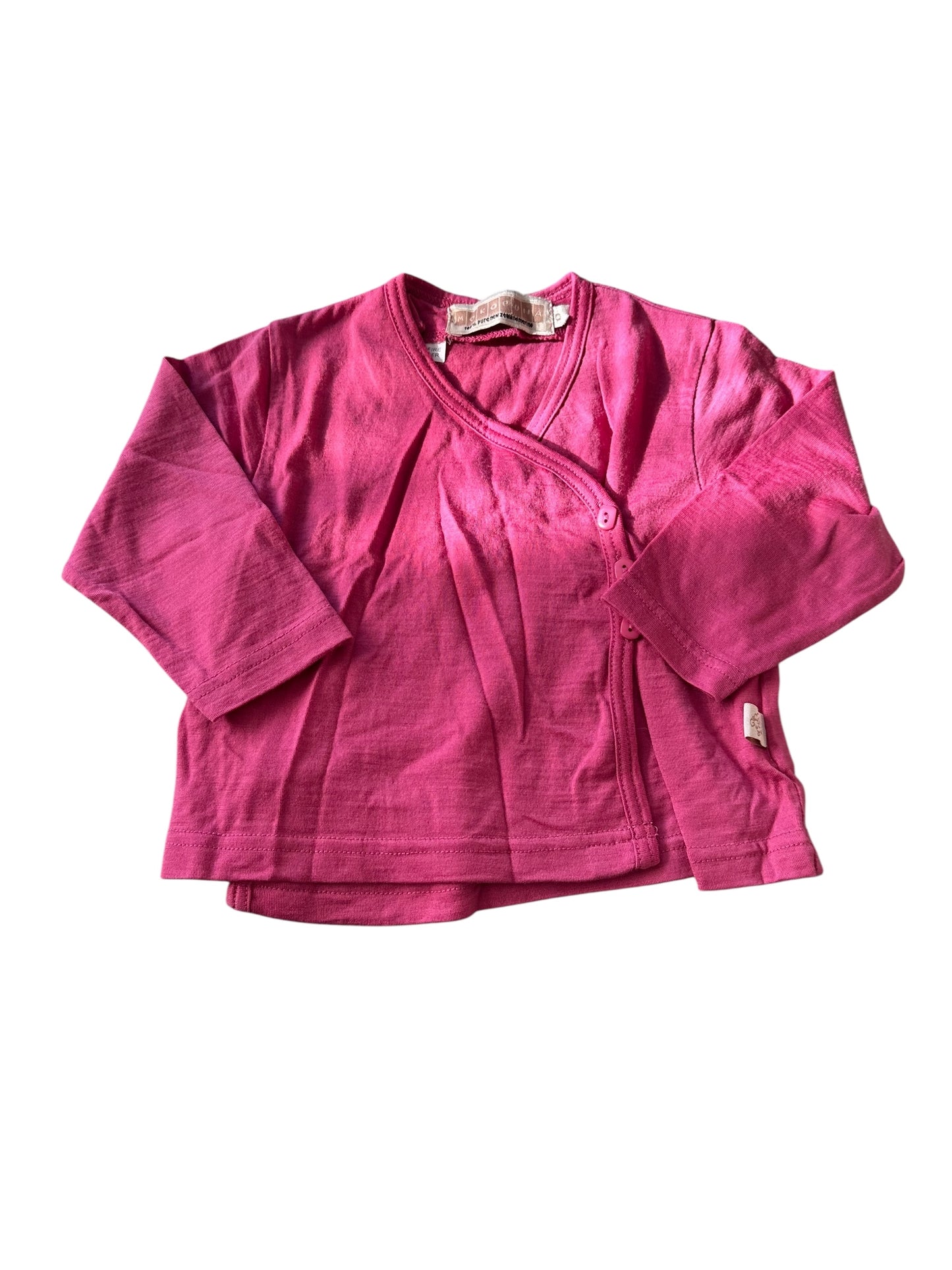 Mokopuna Merino Kimino Cardigan - Size 6-12 Months