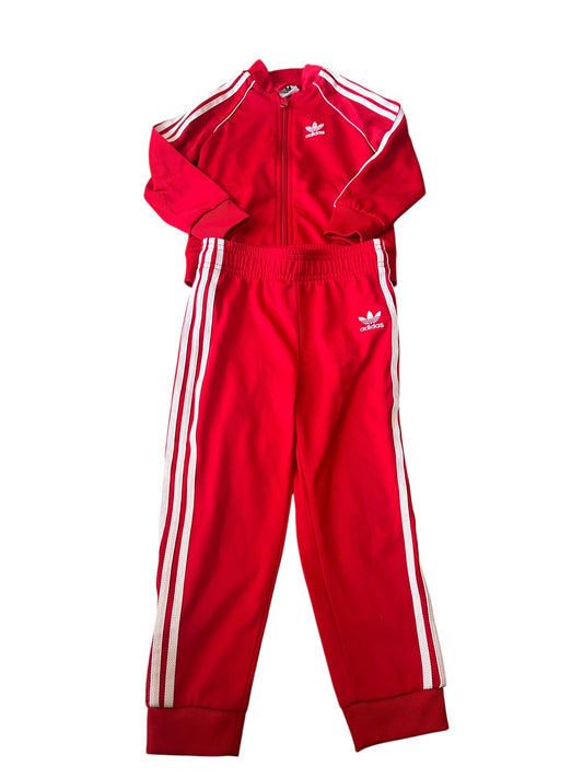 Adidas Tracksuit - Size 3-4