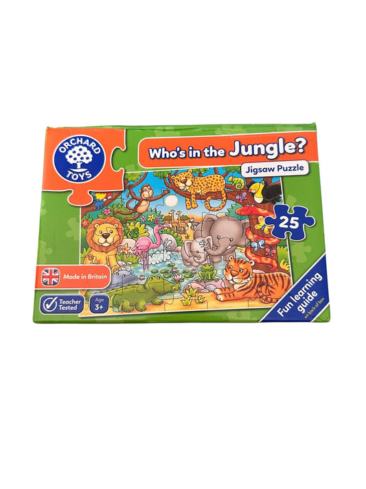 Who’s In The Jungle? - Orchard Toys Puzzle (25 Pieces)