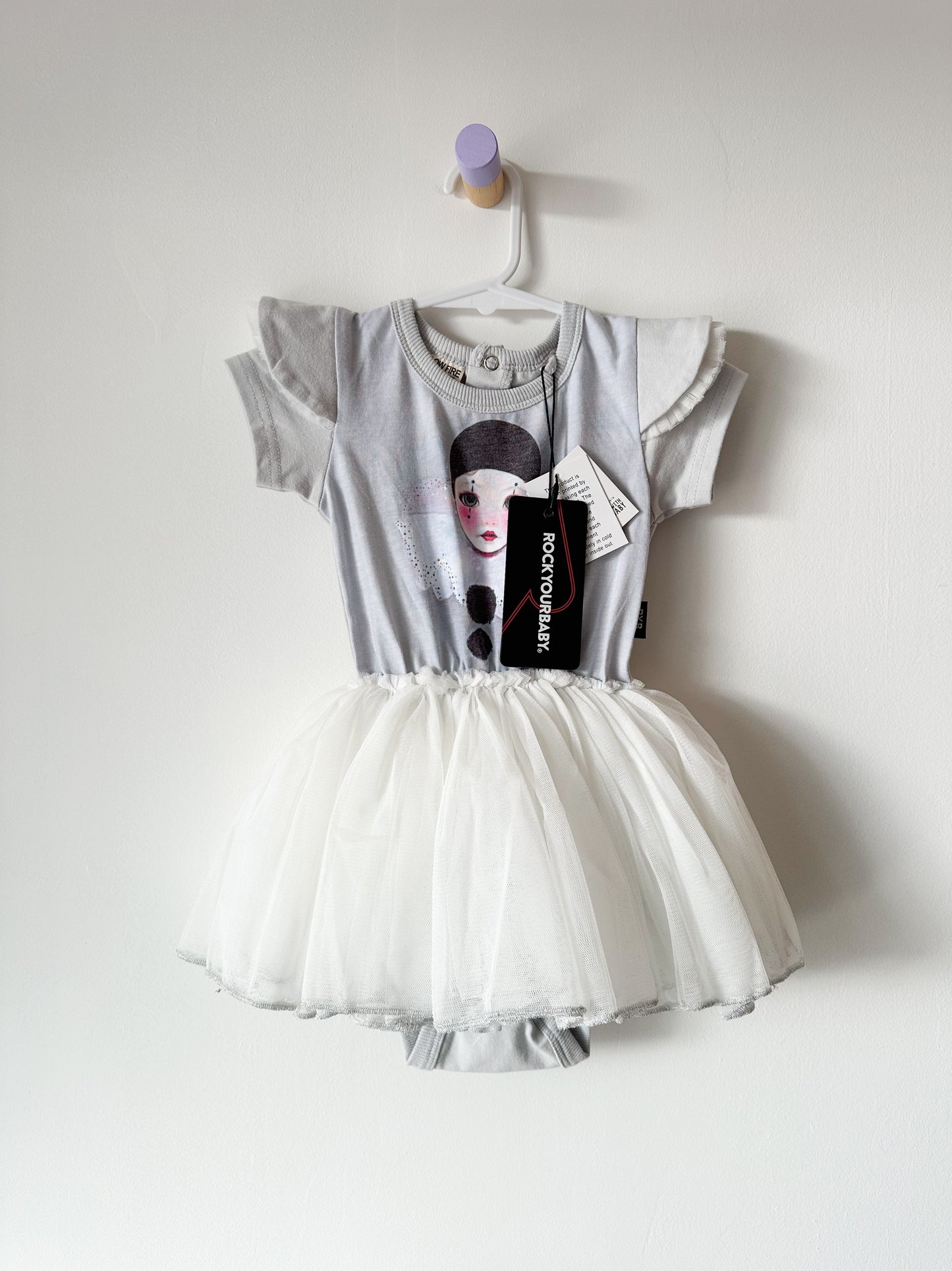 Rock Your Baby Tulle Dress - Size 18-24 Months NEW