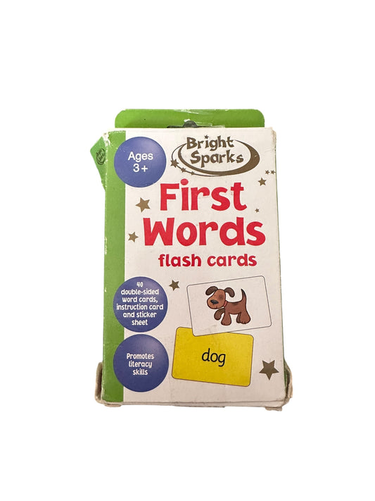 First Words Flash Cards