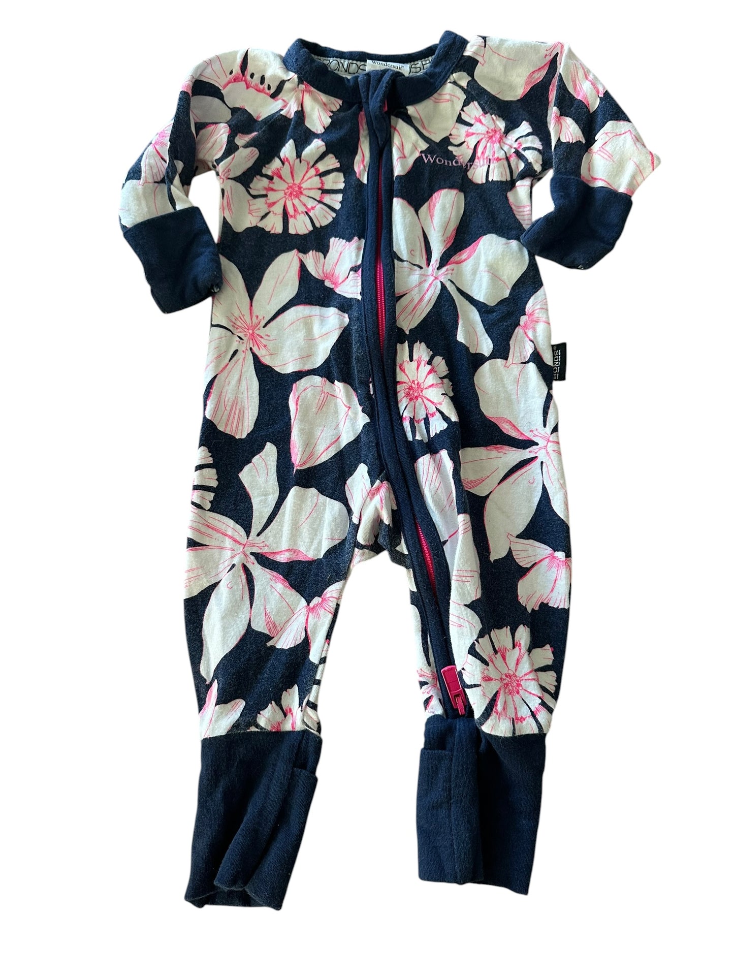 Bonds Floral Wondersuit - Newborn