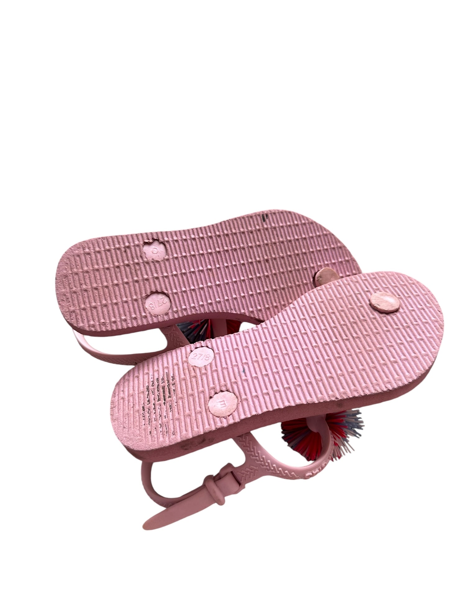 Pink Pom Pom Havaiana’s - Size EU 27-28