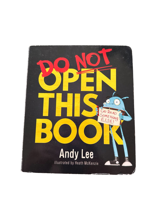 Do Not Open This Book - Board Book