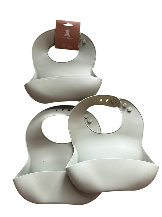 Teeny Weeny Sage Silicone Bib Bulk