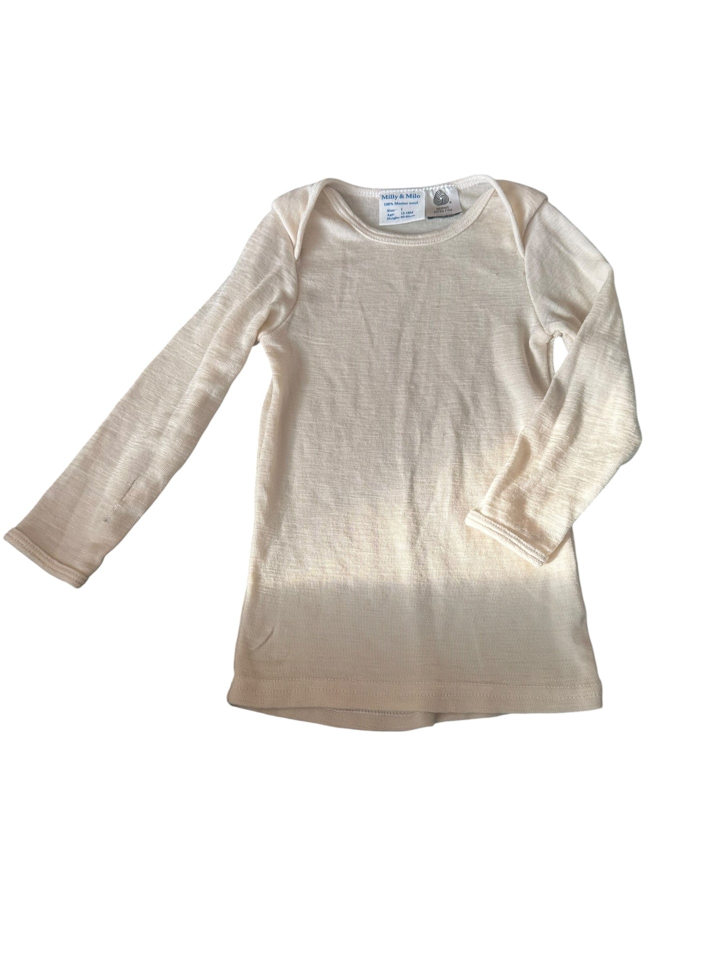 Milly and Milo Merino Long Sleeve - Size 1 SECONDS