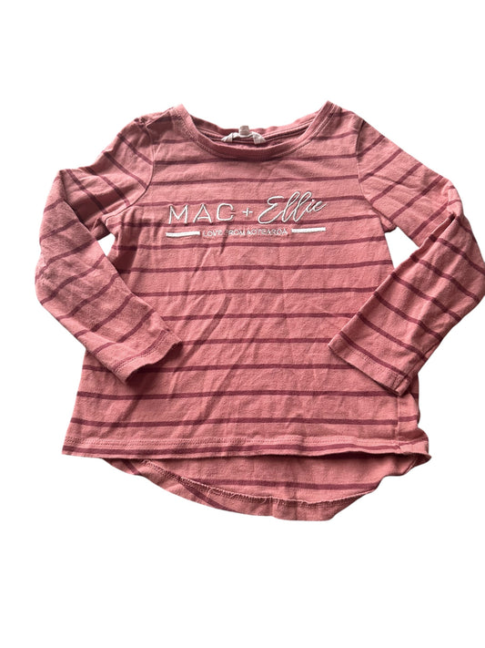Mac and Ellie Logo Long Sleeve - Size 3