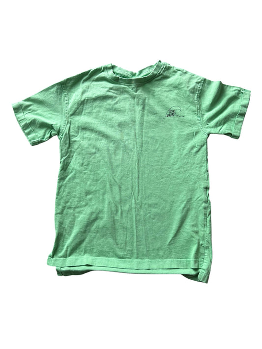 Zara Green Wave Tee - Size 6