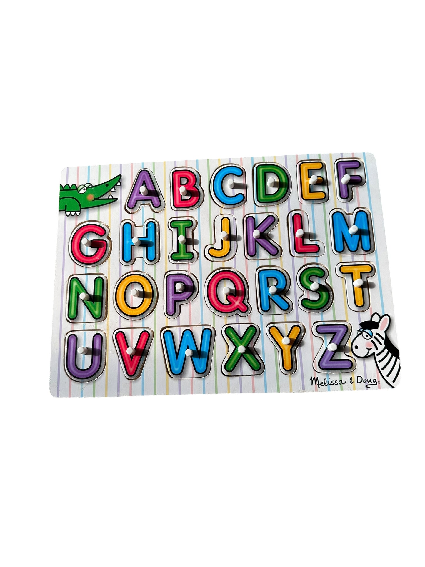 Melissa and Doug Wooden Alphabet Puzzle