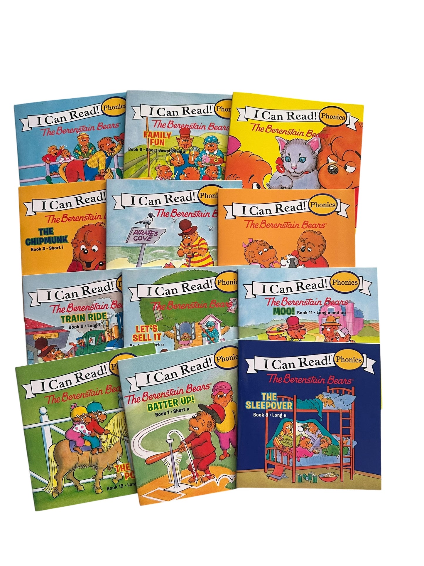 The Berenstain Bears Phonics Book Set - 1-12