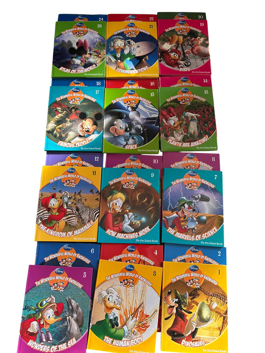 Disney World of Knowledge Book Bundle - #1-24
