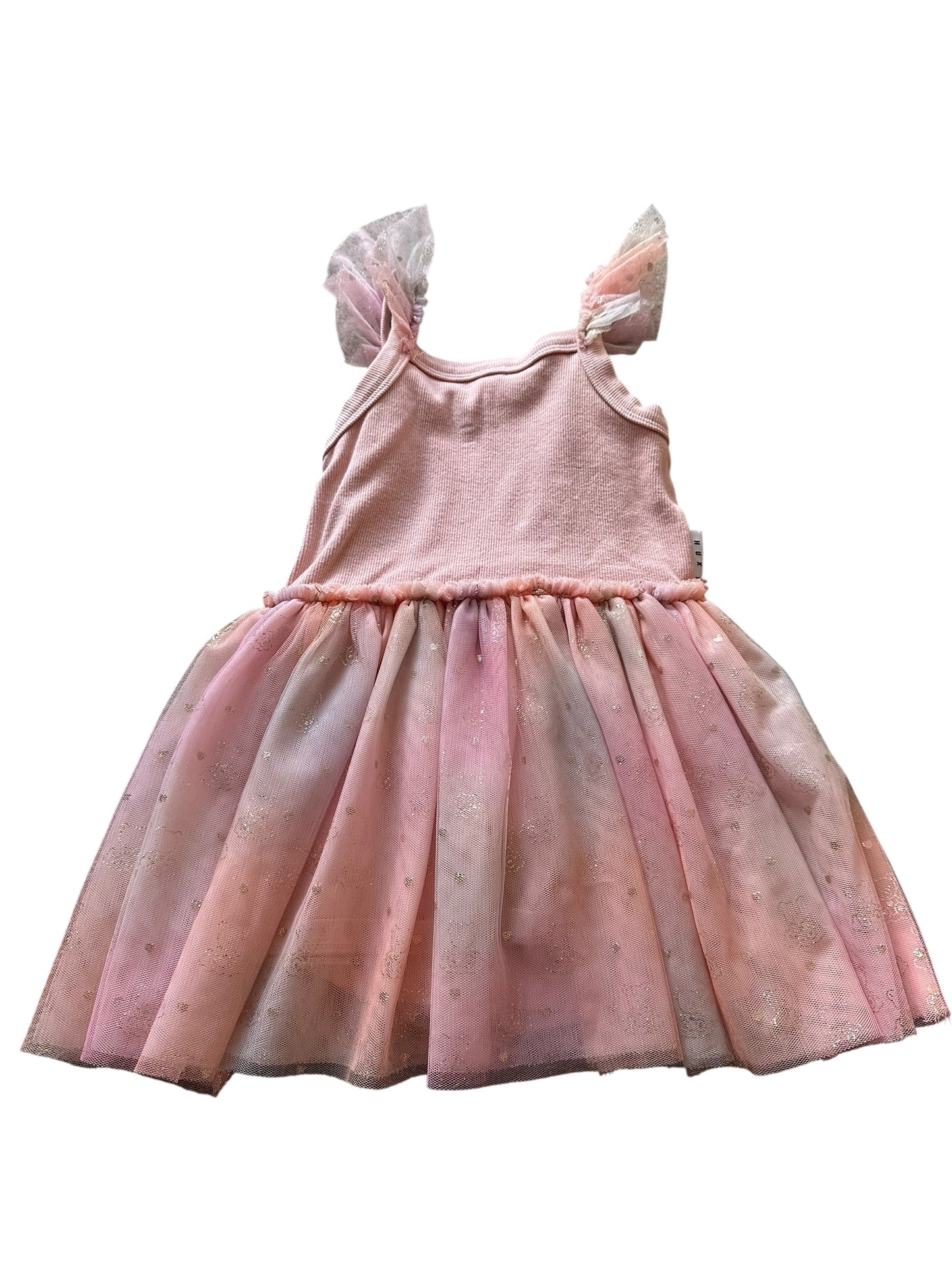Huxbaby Rainbow Tulle Dress - Size 2