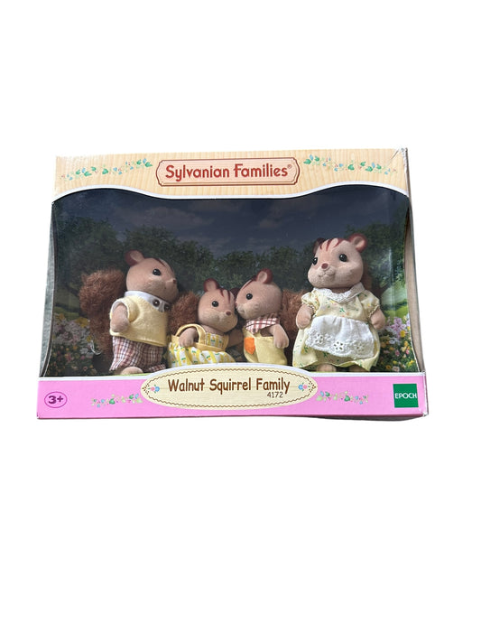 Sylvanian Families Walnut Squirrel Family