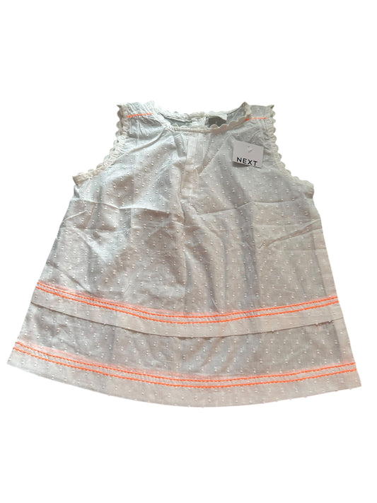 Next White Top - Size 1.5-2 NEW