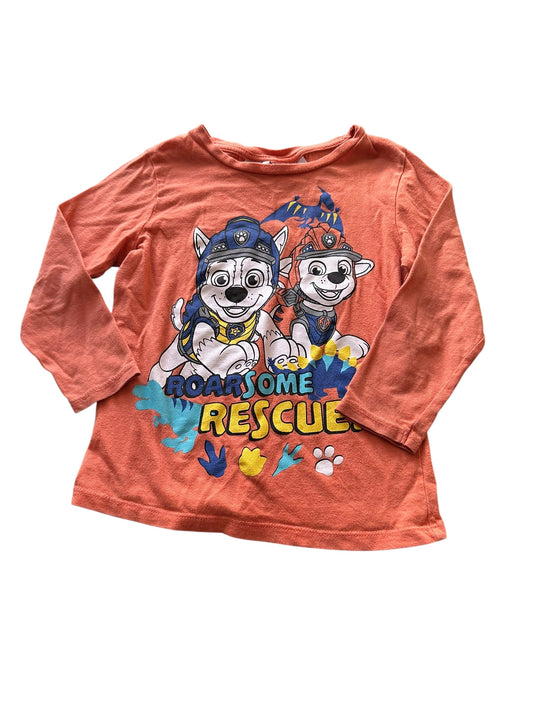 Paw Patrol Long Sleeve - Size 2
