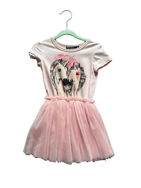 Rock Your Kid Unicorn Tulle Dress - Size 2