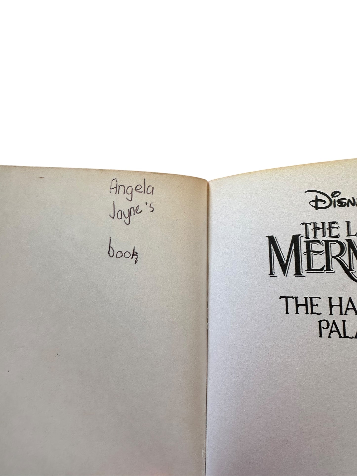 The Little Mermaid, The Haunted Palace Chapter Book