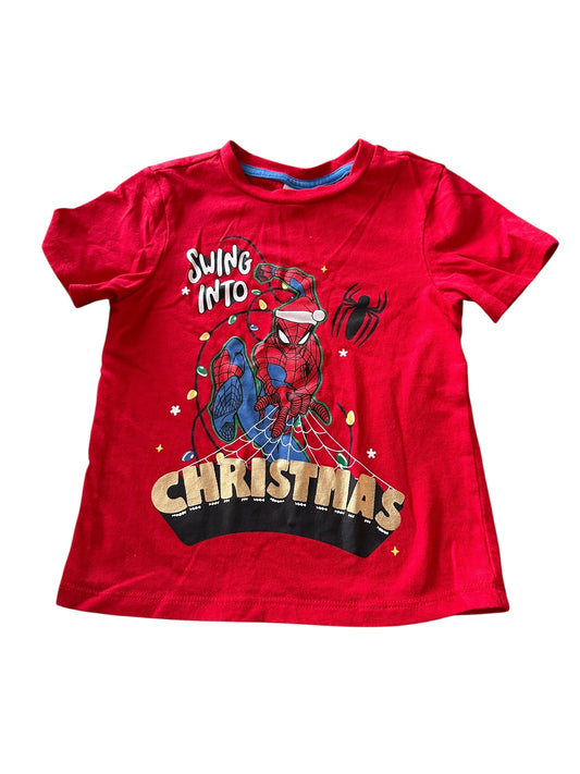 Spidey Christmas Tee - Size 2
