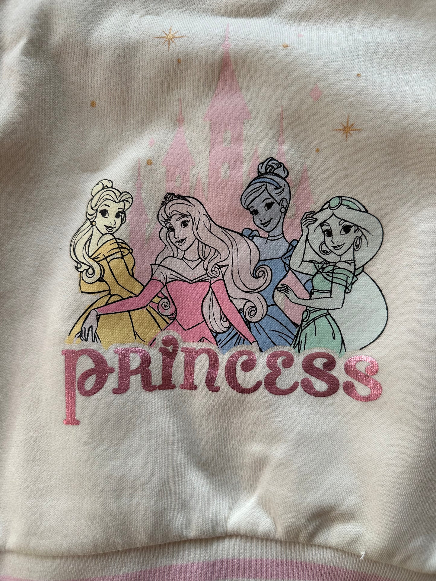 Disney Princess Sequin Bomber Jacket - Size 2