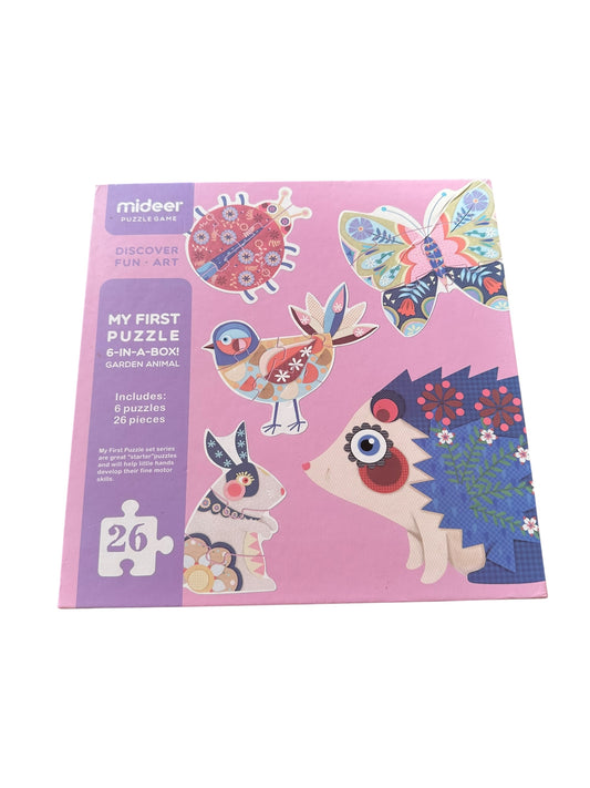 Mideer My First Puzzle Box - 6 Puzzles