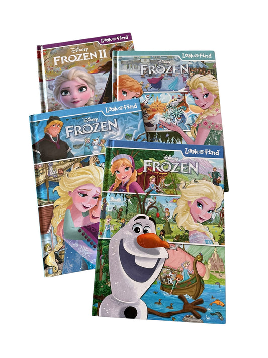 Frozen Look & Find Book Bundle