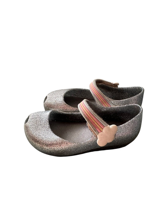 Mini Melissa Glitter Shoes - Size EU 21