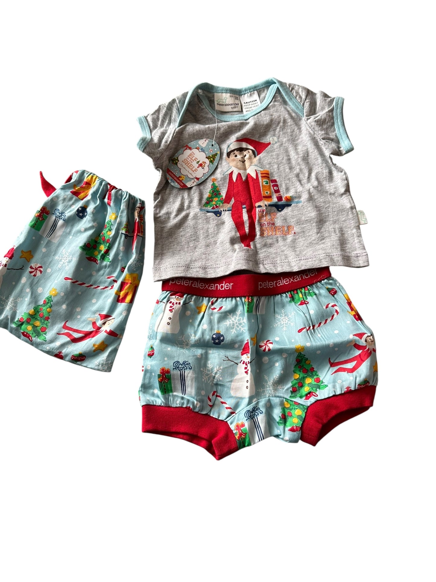 Peter Alexander Elf Pj Set - Size 0-3 Months NEW