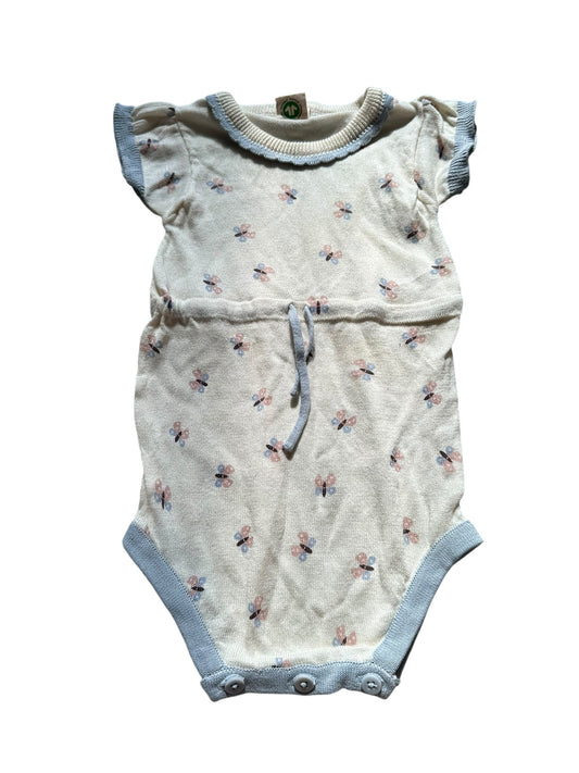 Nature Baby Knitted Onesie - Size 6-12 Months